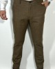 Slim Fit Klasik Pantolon Kahverengi